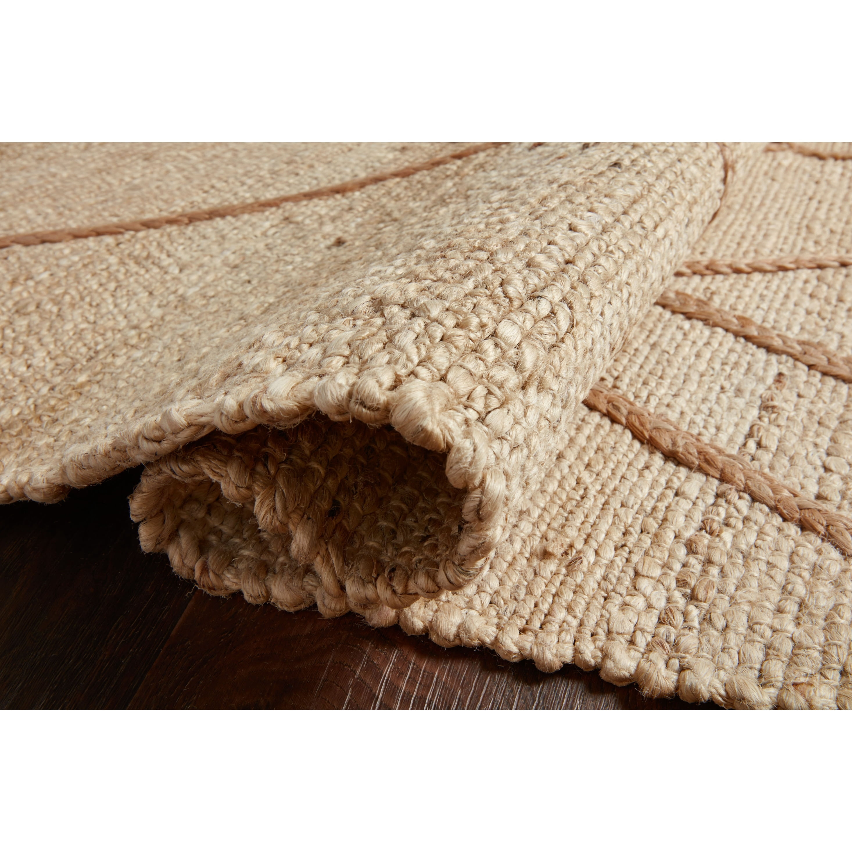 Loloi Eileen Natural / Sunrise 3'-11" x 5'-7" Accent Rug