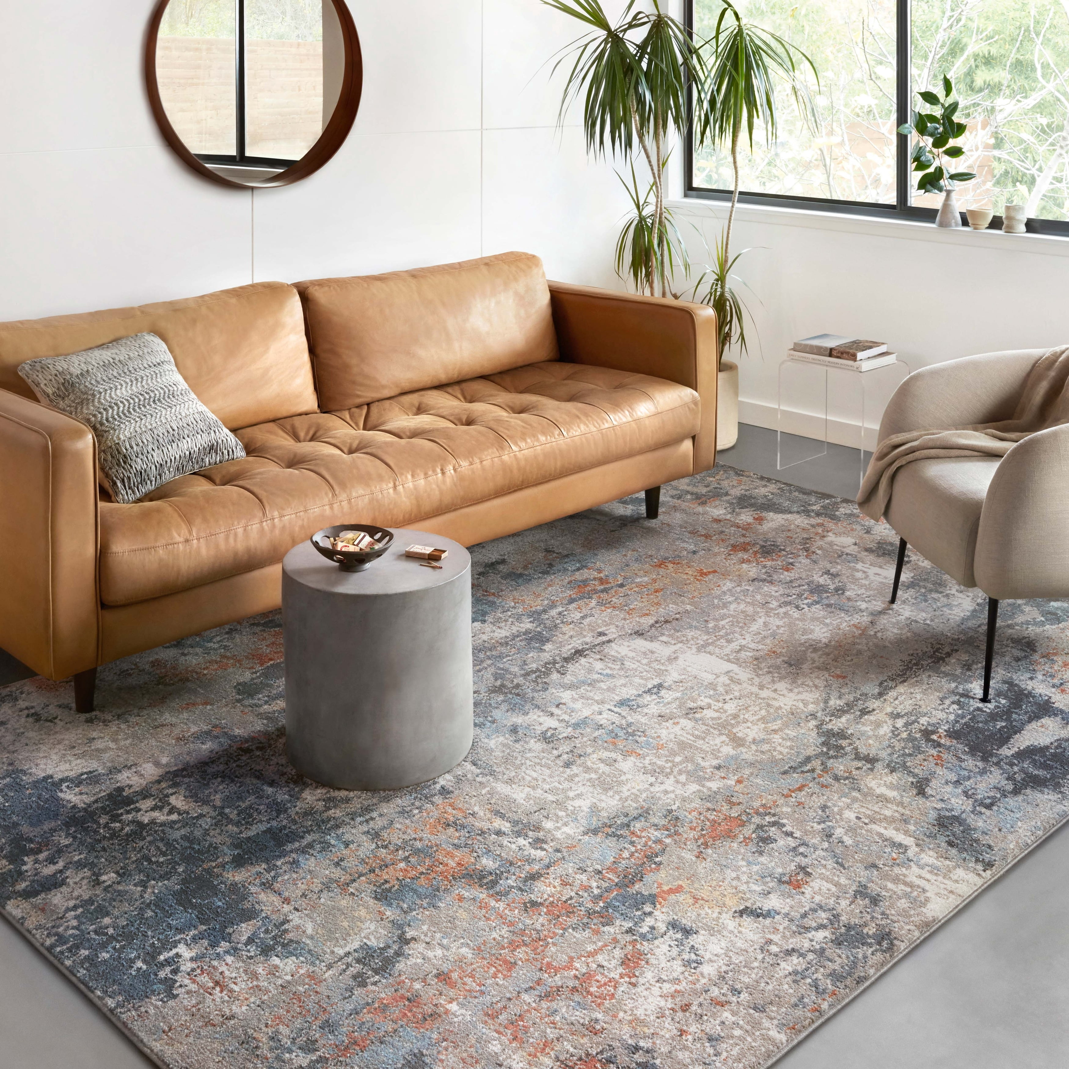 Loloi Eileen Olive / Multi 9'-6" x 13' Area Rug