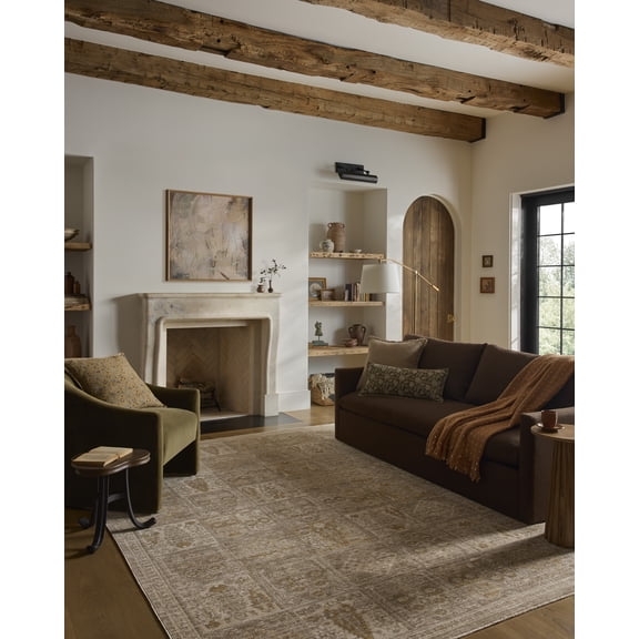 Loloi Elora Mushroom / Ochre Area Rug