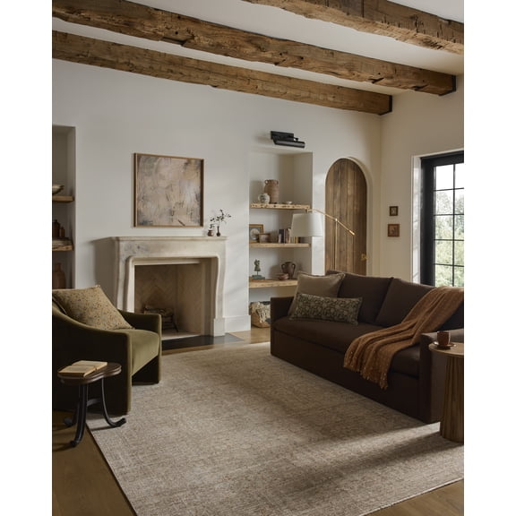 Loloi Elora Natural / Terracotta Area Rug