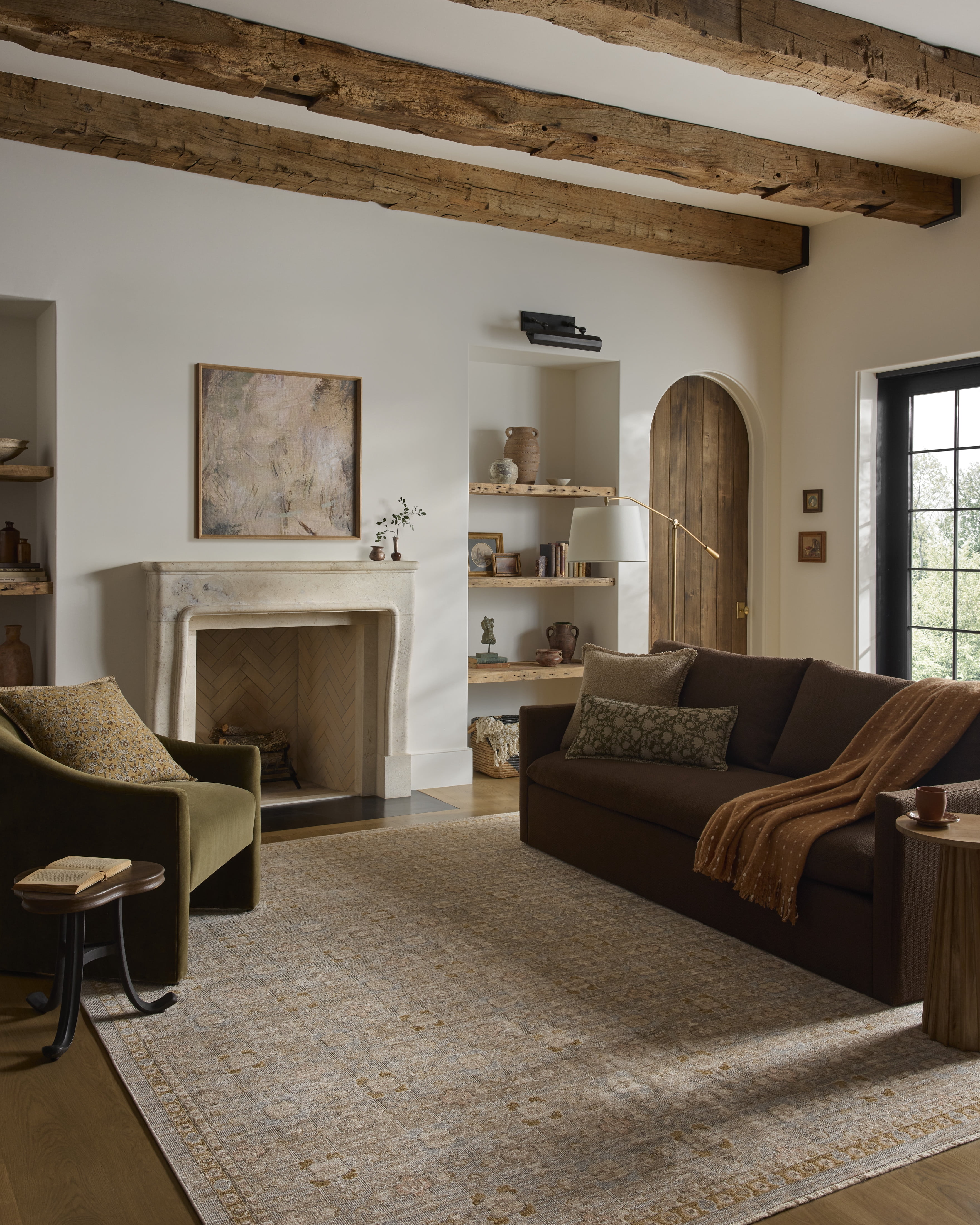 Loloi Elora Neutral / Multi 9'-3" x 13' Area Rug