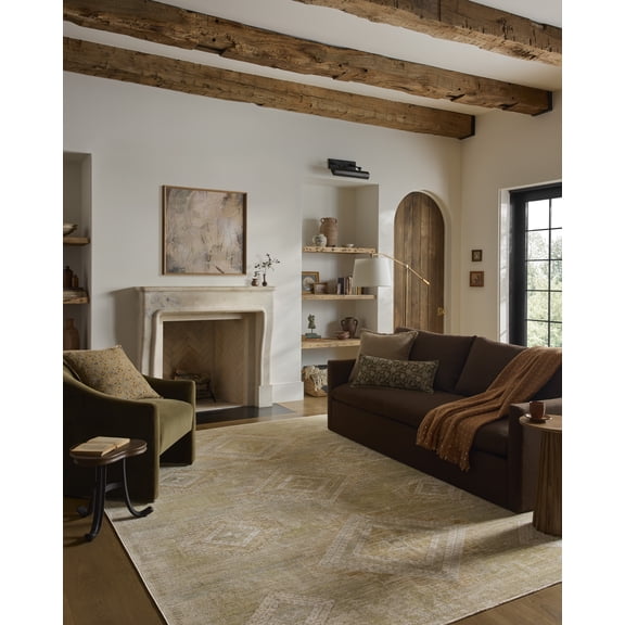 Loloi Elora Pistachio / Clay Area Rug