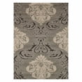 thumbnail image 1 of Loloi Enchant 3'10" x 5'7" Power Loomed Rug in Smoke and Beige, 1 of 11