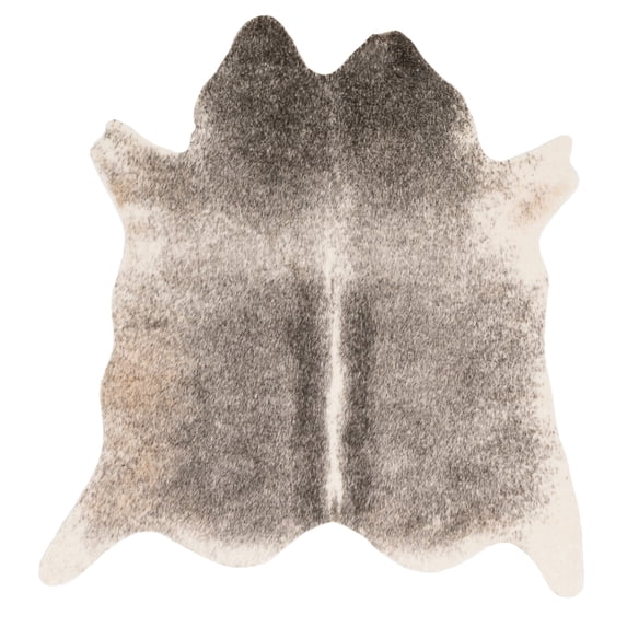 Loloi Grand Canyon Faux Cowhide Grey / Ivory Area Rug