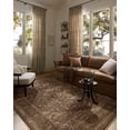 thumbnail image 1 of Loloi Haywood Charcoal / Mocha 6'-7" x 9'-2" Area Rug, 1 of 6