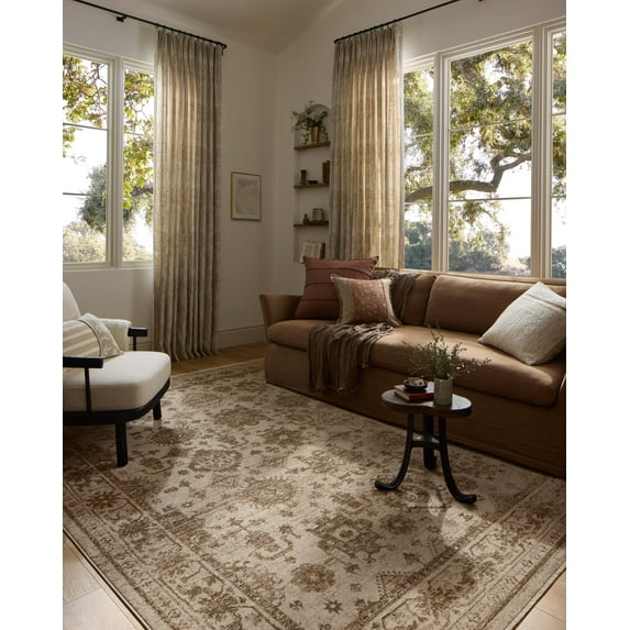 Loloi Haywood Ivory / Taupe 7'-10" x 10' Area Rug