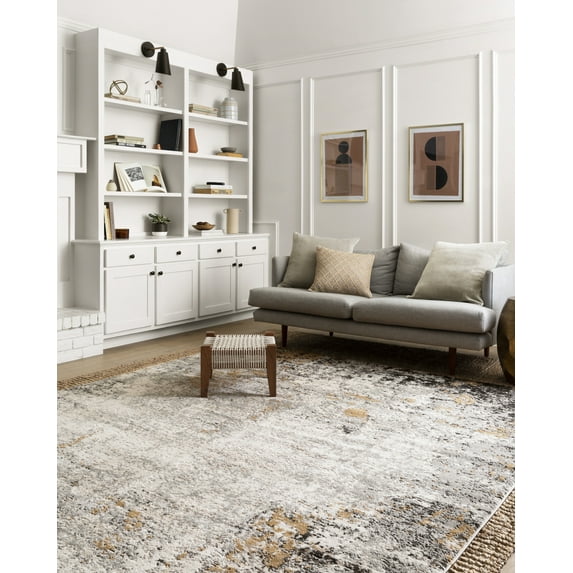 Loloi Alchemy Abstract Granite / Gold Area Rug