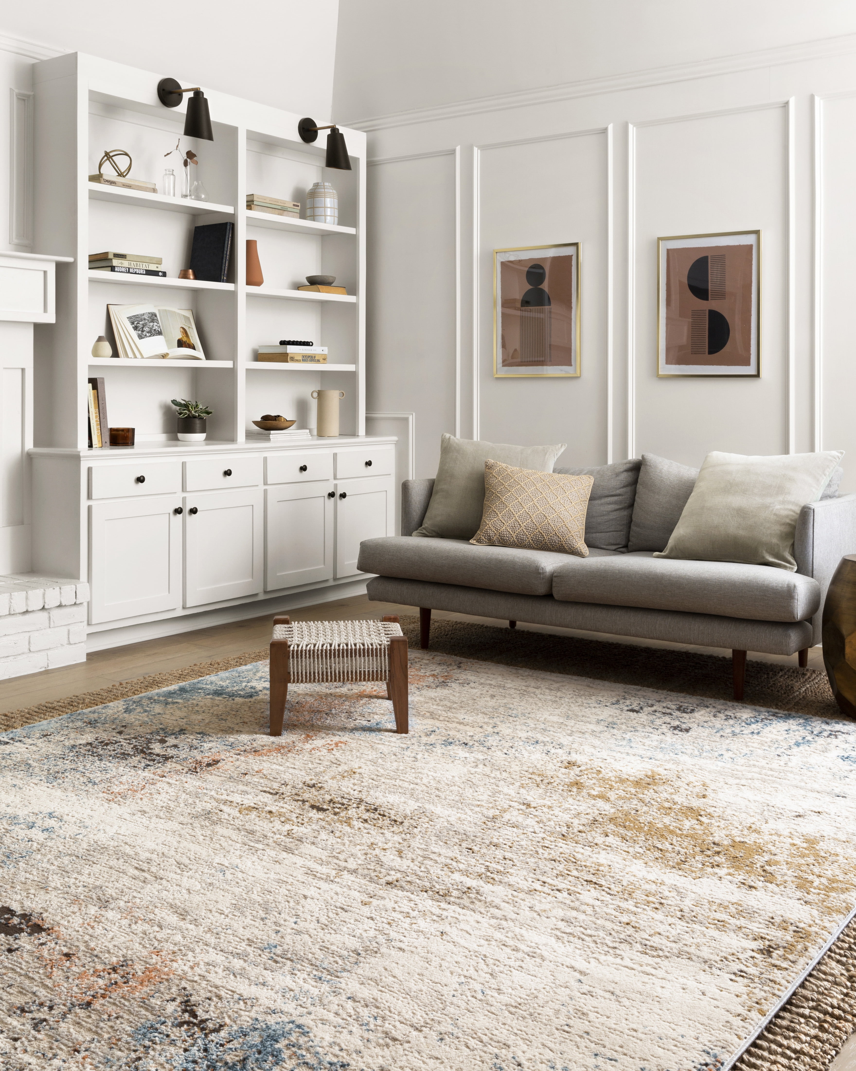 Loloi Alchemy Abstract Ivory / Multi Area Rug