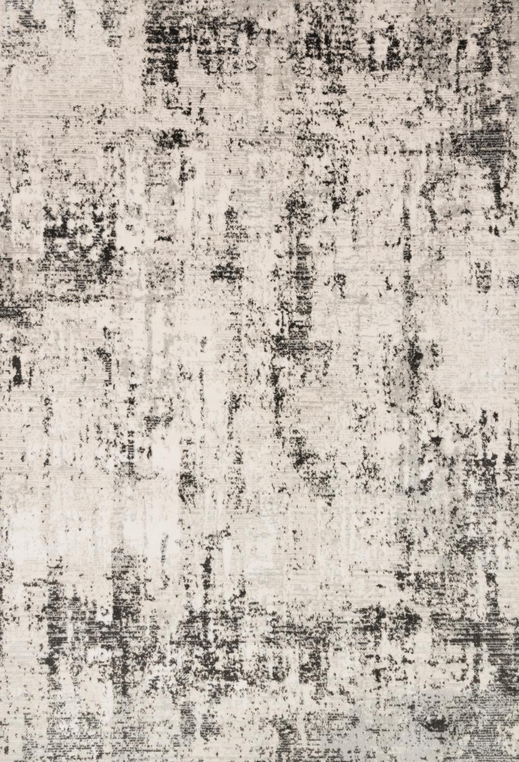 Loloi Alchemy Abstract Silver / Graphite Area Rug