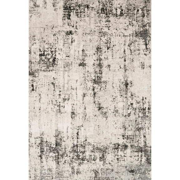 Loloi II Alchemy Abstract Silver / Graphite Area Rug