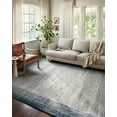 thumbnail image 1 of AUS-02 Pebble, Blue 2-0" x 3-0" Size Rug, 1 of 5