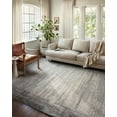 thumbnail image 1 of Loloi Austen AUS-02 Abstract Pebble / Charcoal Area Rug 18" x 18" Sample, 1 of 6