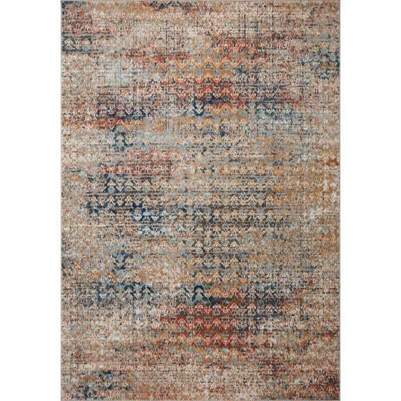 Loloi II Bianca Contemporary Abstract Loomed Area Rug, 18" x 18" Sample Swatch