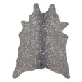 thumbnail image 1 of Loloi Bryce Faux Cowhide Graphite / Silver Area Rug, 1 of 3