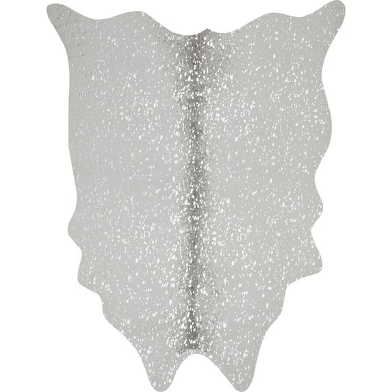 Loloi II Bryce Faux Cowhide Stone / Silver Area Rug