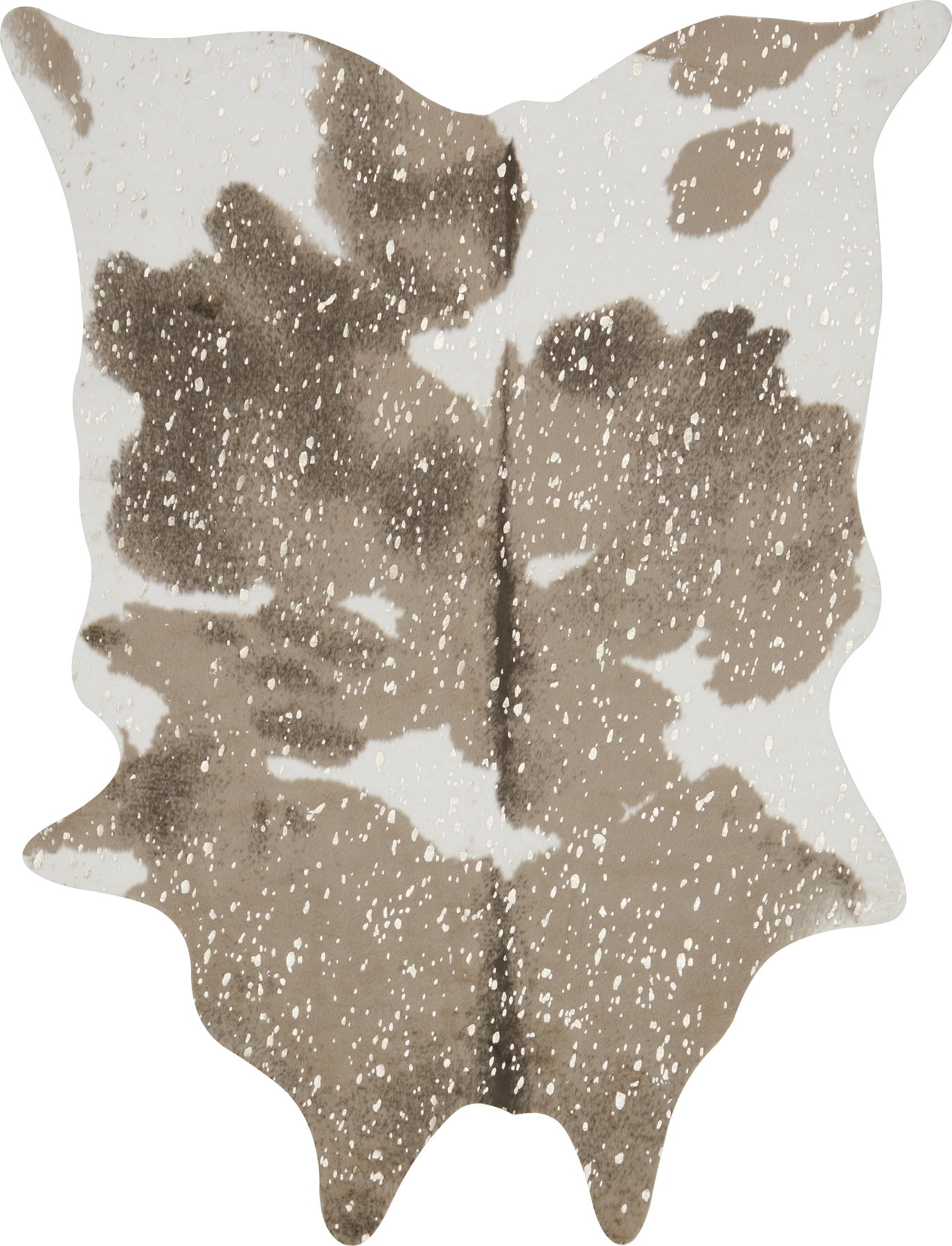 Loloi II Bryce Faux Cowhide Taupe/Champagne Area Rug - Walmart.com