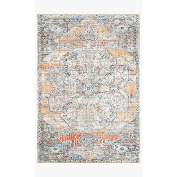 Loloi II Dante Oriental Natural / Sunrise Area Rug