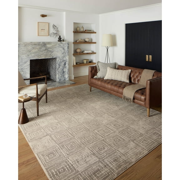 Loloi Darby Beige / Grey 7'-10" x 10' Area Rug