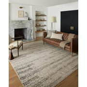 Loloi Darby Oatmeal / Charcoal 7-10" x 10 Area Rug