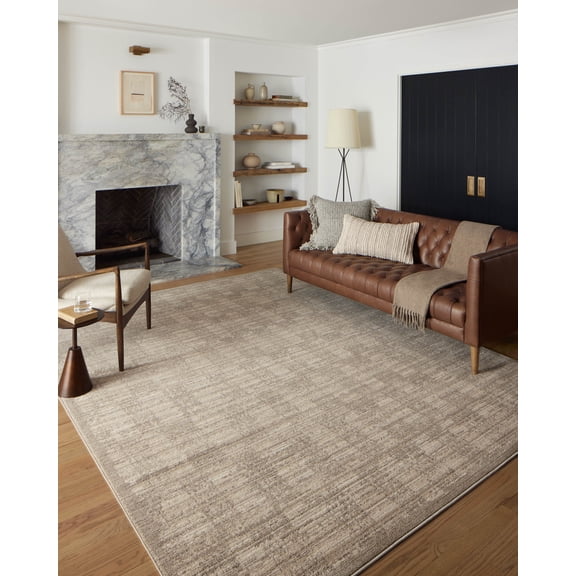 Loloi Darby Pebble / Sand 5'-3" x 7'-6" Area Rug