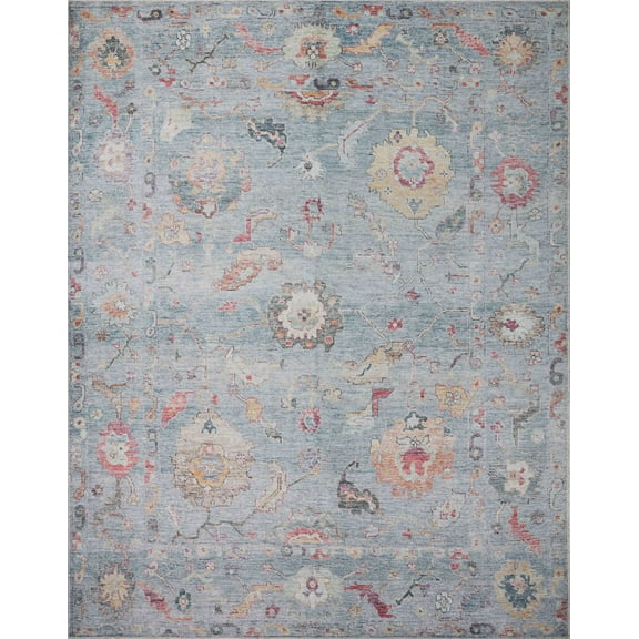 Loloi II Elysium Denim / Multi 2'-3" X 3'-9" Accent Rug