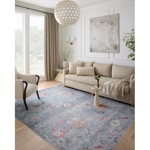 Loloi Elysium Denim / Multi 9'-6" x 14' Area Rug