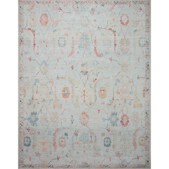 Loloi Elysium Pebble / Multi 2'-6" X 7'-6" Runner Rug