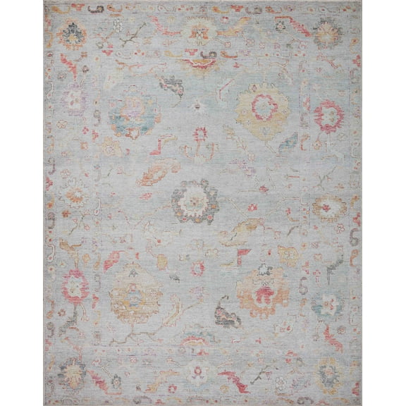 Loloi II Elysium Silver / Multi 2'-6" X 12'-0" Runner Rug