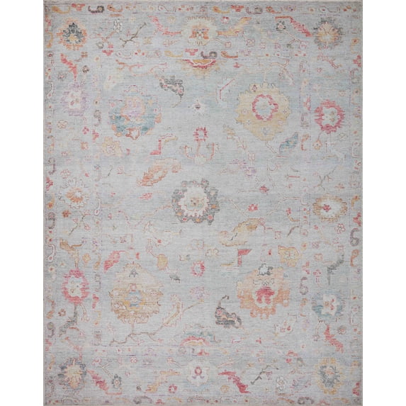 Loloi II Elysium Silver / Multi 2'-6" X 7'-6" Runner Rug