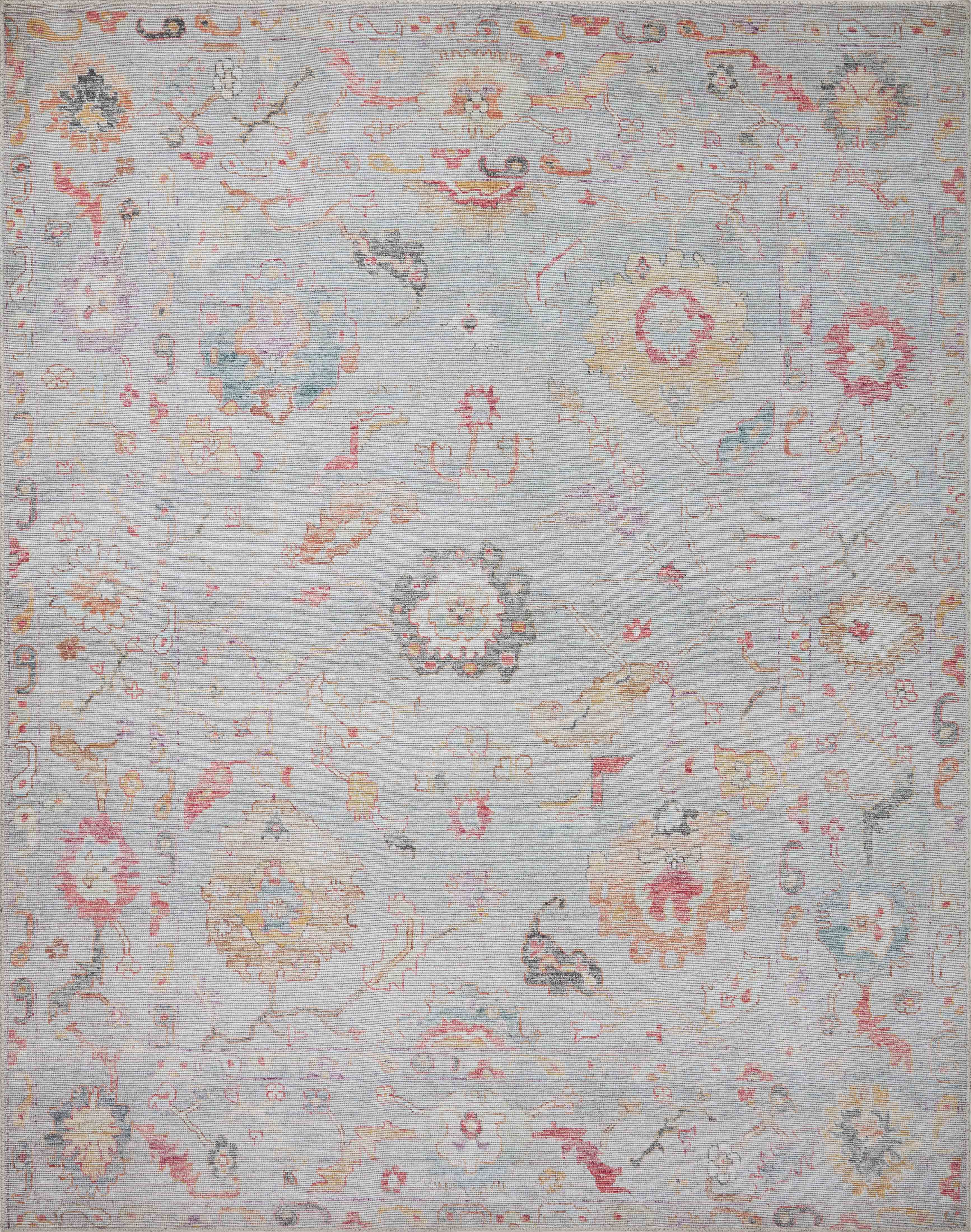 Loloi Elysium Silver / Multi 5'-0" X 7'-6" Area Rug
