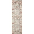 thumbnail image 1 of Loloi Estelle Collection EST-01 Ivory / Rust Oriental Area Rug 2'-7" x 8'-0", 1 of 7