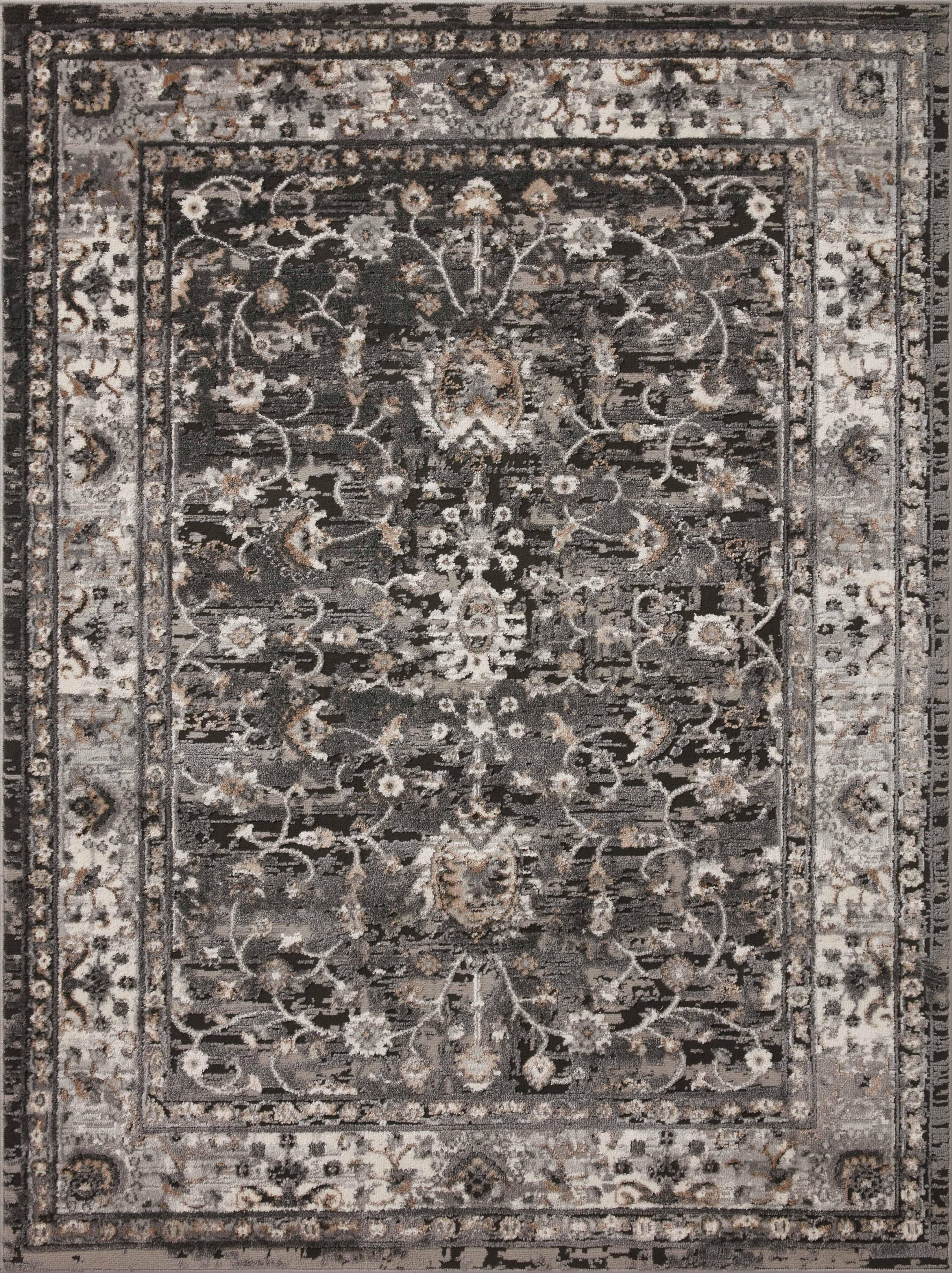 EST-02 Charcoal / Grey - 18" x 18" Sample