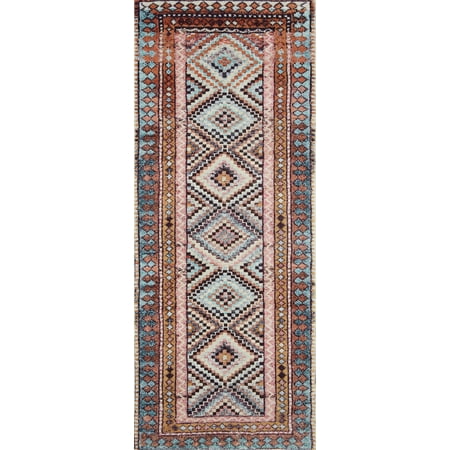 Loloi Fiona Coral / Blue 2'-0" x 5'-0" Area Rug