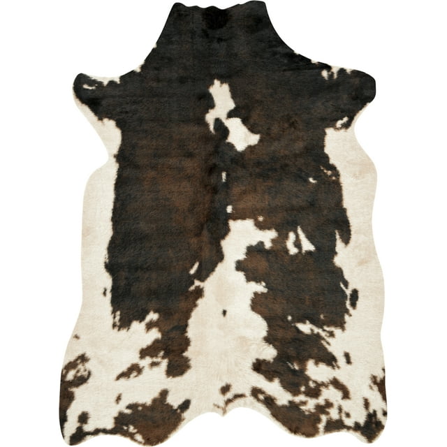 Loloi II Grand Canyon Faux Cowhide Beige / Brown Area Rug