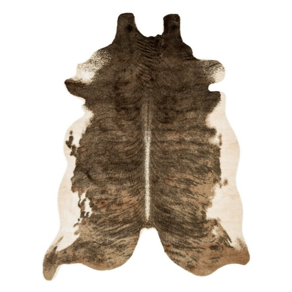 Loloi II Grand Canyon Faux Cowhide Camel / Beige Area Rug