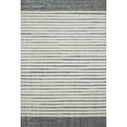 thumbnail image 1 of Loloi Hagen HAG-01 White / Ocean Striped Area Rug 6'-7" x 9'-2", 1 of 5