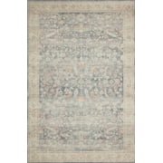 Loloi Hathaway HTH-02 Denim / Multi 5-0"x7-6" Area Rug