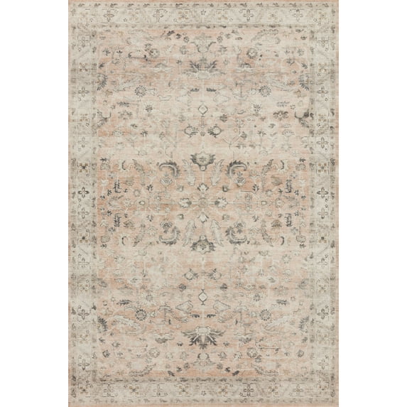 Loloi Hathaway Printed Oriental Area Rug, Blush / Multi, 7'-6" x 9'-6"