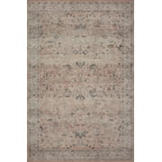 Loloi II Hathaway Printed Oriental Area Rug, Blush / Multi, 9-0" x 12-0"