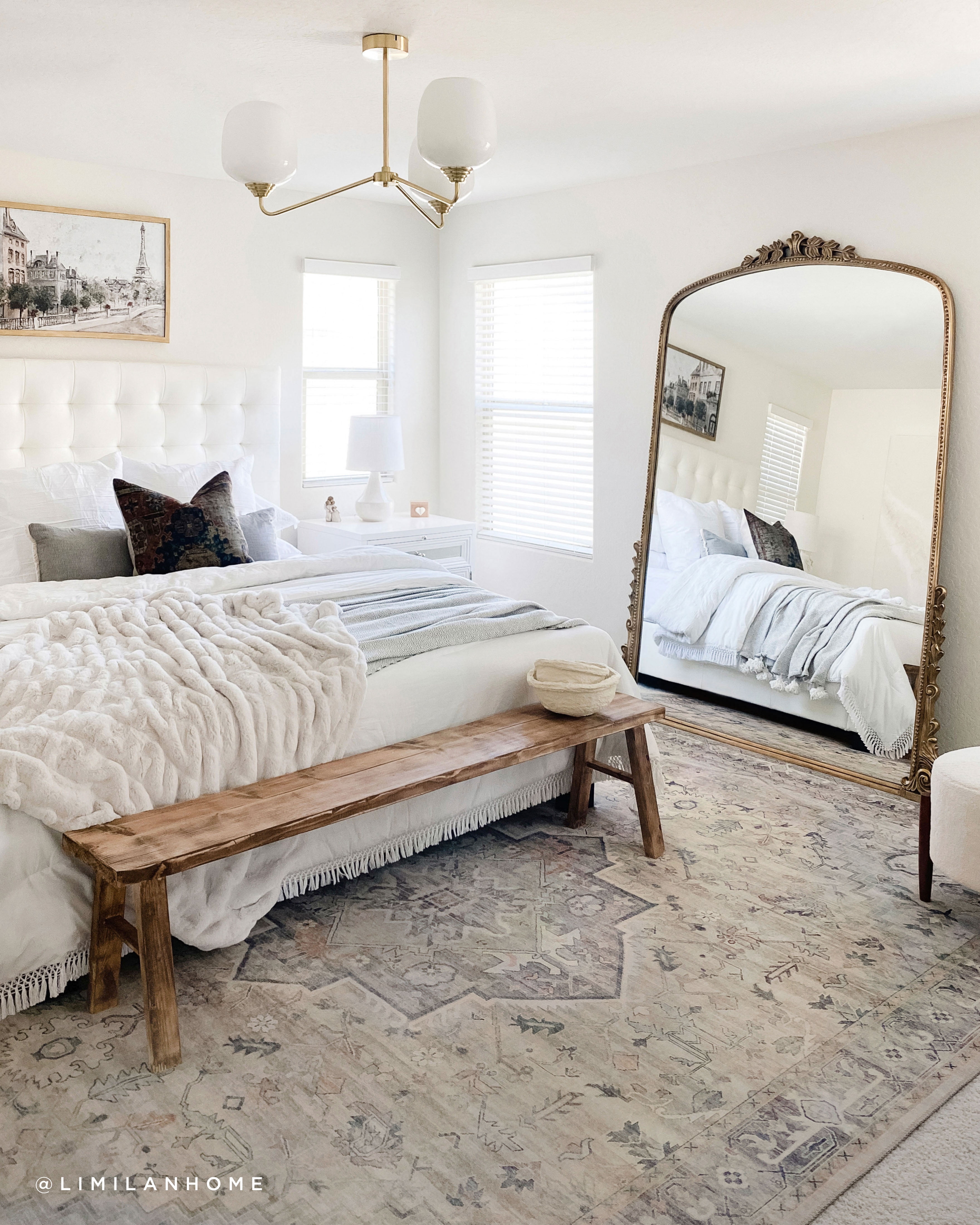 Loloi Hathaway Printed Oriental Multi / Ivory Area Rug