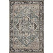 Loloi Hathaway Printed Oriental Navy / Multi Area Rug
