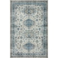 thumbnail image 1 of Loloi Heidi Collection HEI-04 Ivory / Ocean, Southwestern Area Rug 7'-6" x 7'-6" Round, 1 of 10