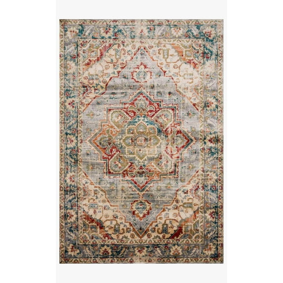 Loloi Isadora Oriental Oatmeal / Multi Area Rug