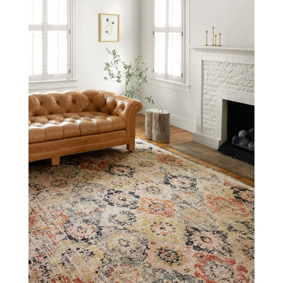 Loloi II Jocelyn Southwestern Khaki / Multi Area Rug