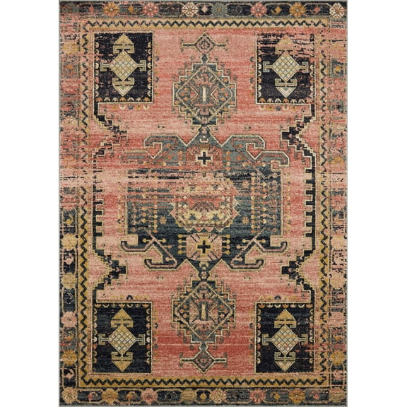 Loloi Jocelyn Southwestern Rose / Rose Area Rug
