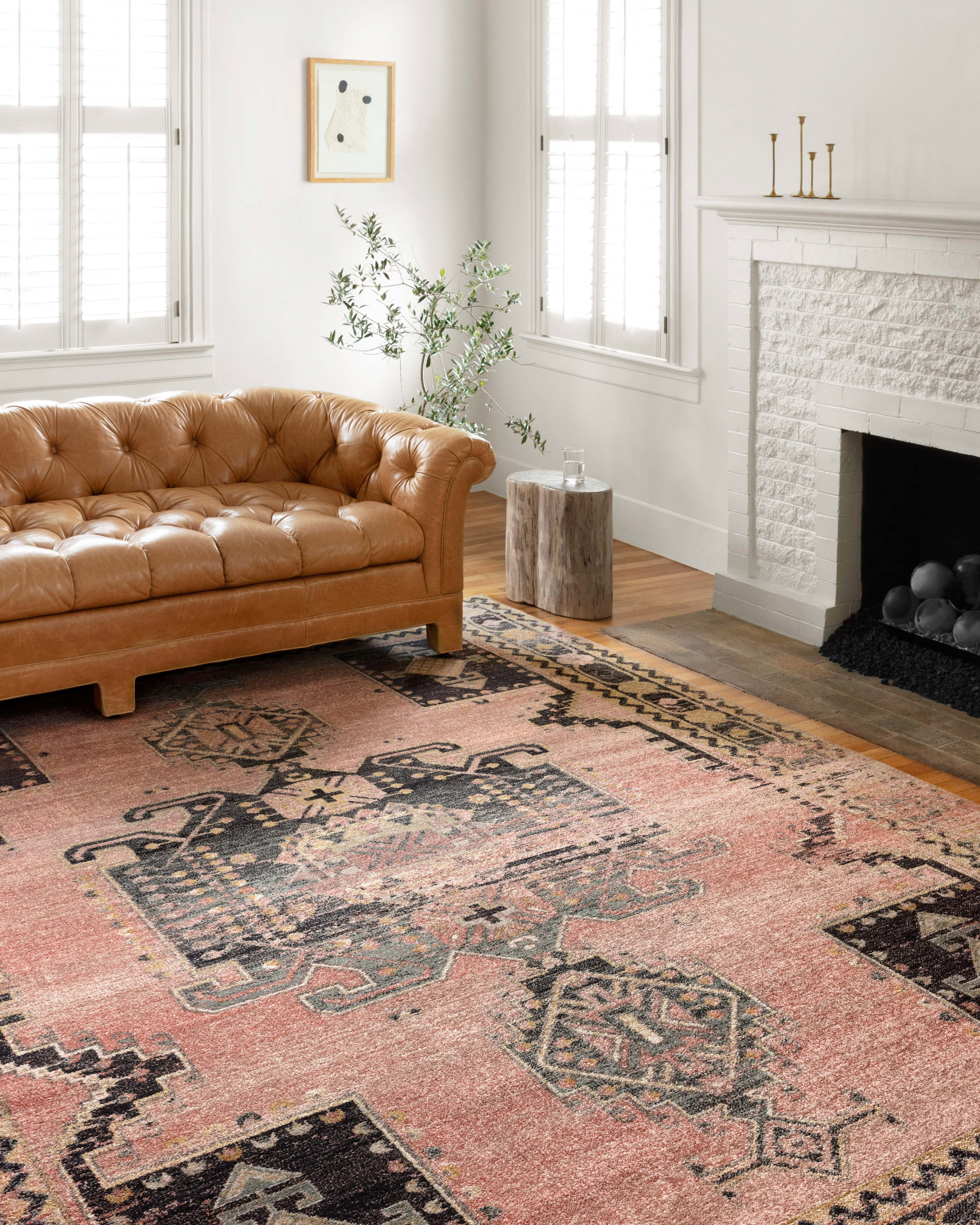 Loloi Jocelyn Southwestern Rose / Rose Area Rug