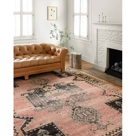 Loloi Jocelyn Southwestern Rose / Rose Area Rug