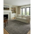 thumbnail image 1 of Loloi Kamala Charcoal / Ivory 6'-7" x 9'-6" Area Rug, 1 of 7
