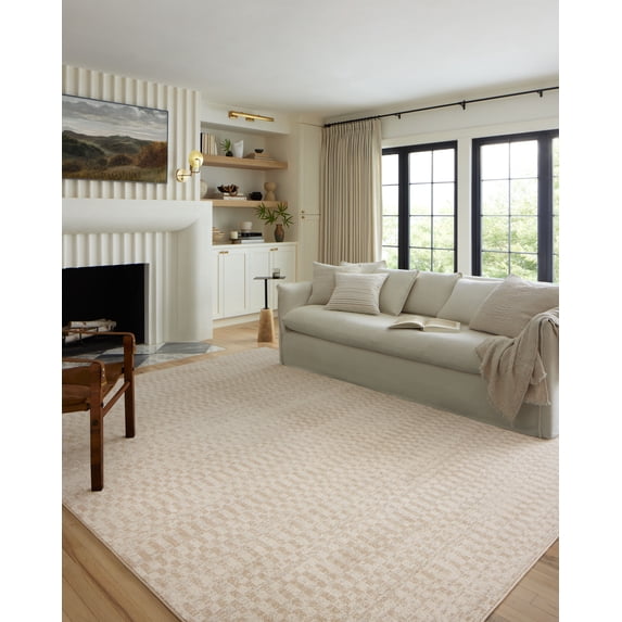 Loloi Kamala Ivory / Natural 9'-2" x 13' Area Rug