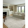 thumbnail image 1 of Loloi Kamala Ivory / Silver 18" x 18" Sample Rug, 1 of 7